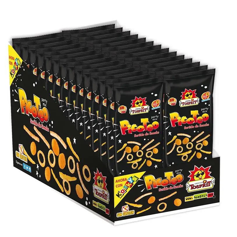 Tosfrit Aperitivos Caja de Picoteo Tosfrit - Surtido de Aperitivos Deliciosos - Elige el Tamaño Adecuado - Sin Gluten