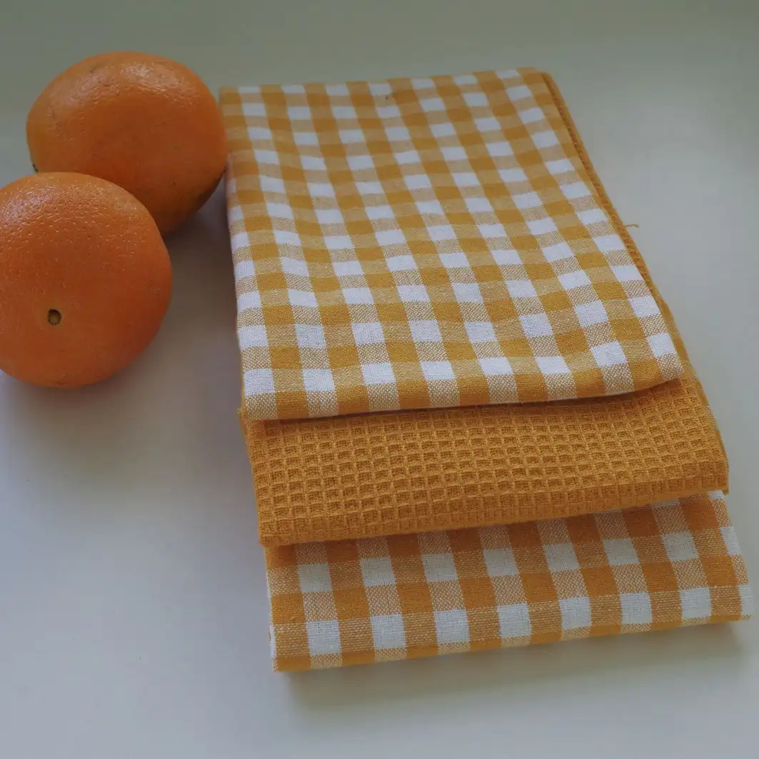 10XDIEZ Paño de cocina cotton  pack 3 unidades - Prácticos y resistentes para el hogar