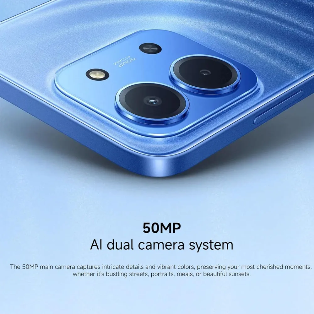 Xiaomi Redmi 15C Smartphone 4GB+128GB| 4+256GB Pantalla de 6.9″ batería de 6000mAh Carga rápida de 33W procesador Octa-Core 9