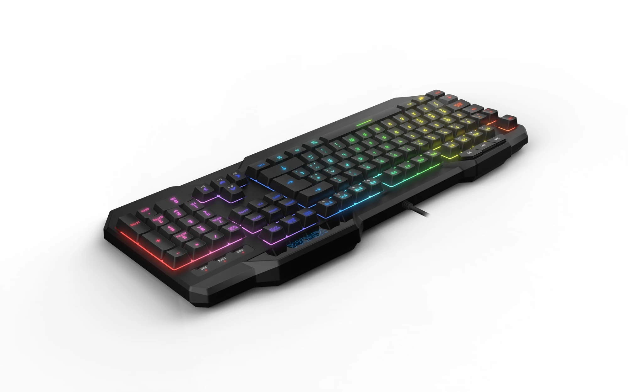 Krom Krusher hybrid Gaming keyboard RGB + mouse-Black