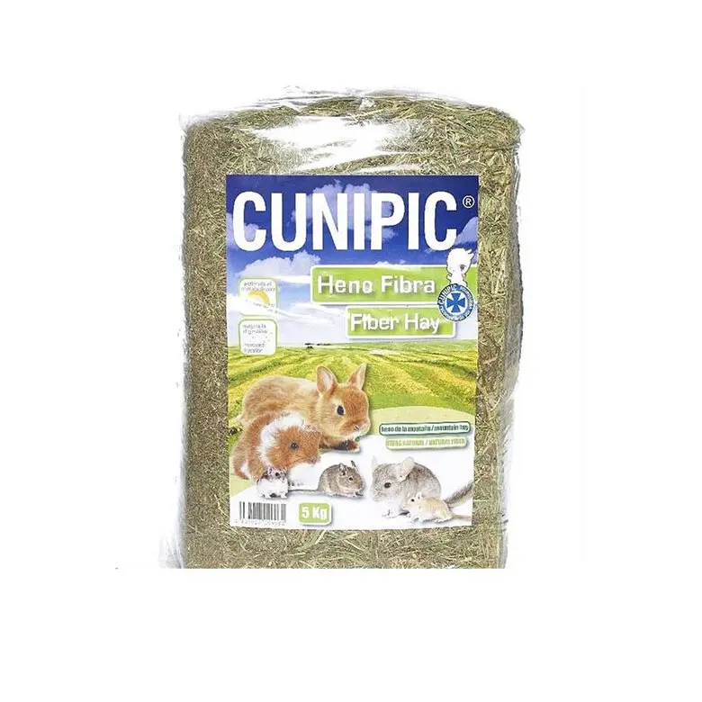 CUNIPIC Heno Premium Fibra Conejos y Otros Roedores 5 Kg