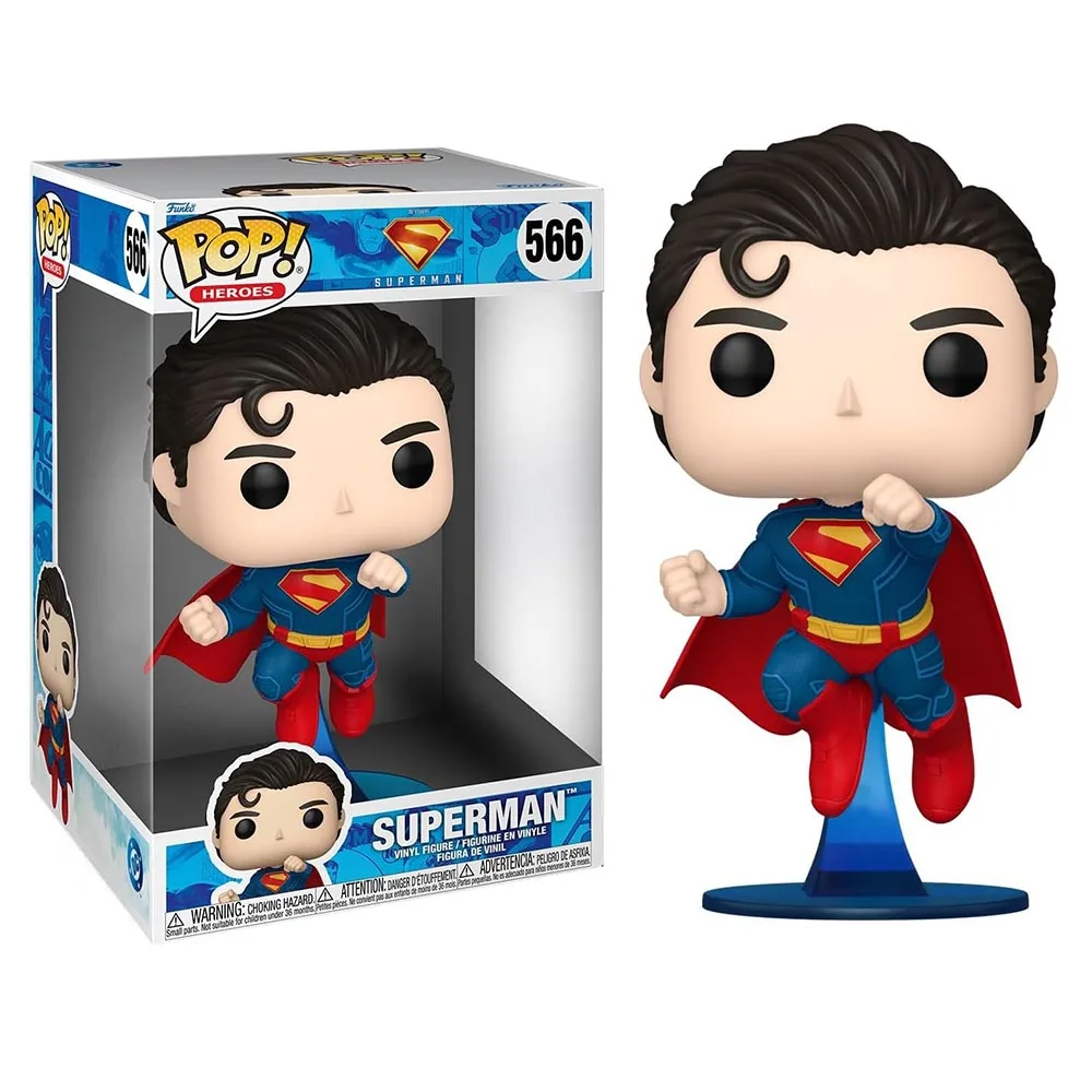Funko Pop! Jumbo Dc Cómics, Superman (6" Super Sized) 566