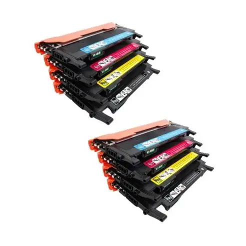 8 Toner Compatibles HP W2070A / W2071A / W2072A / W2073A 117A CON CHIP para HP Color Laser 150a, 150nw, 178nw, 179fnw
