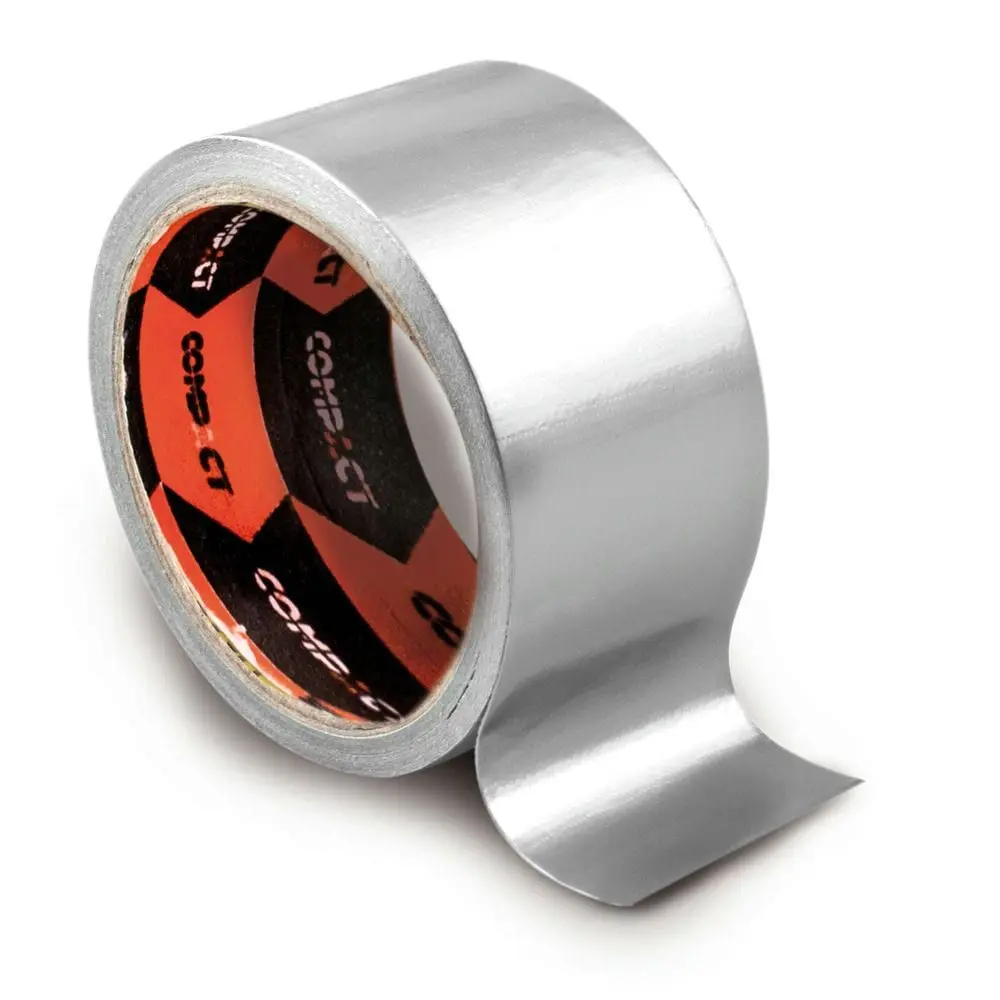 Cinta Americana Compact Plata 50 mm x 10 m