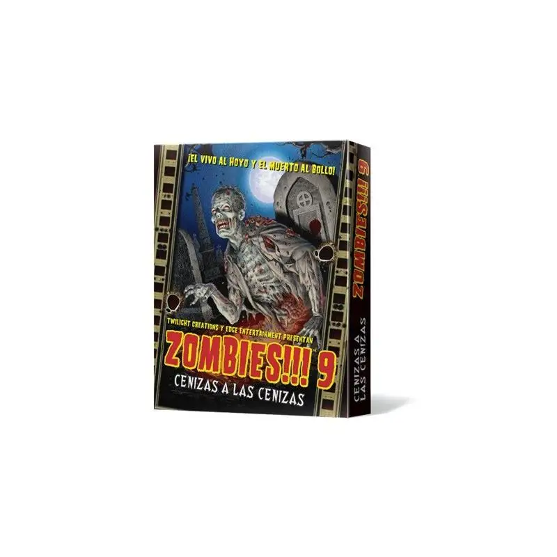 JUEGO DE TABLERO ZOMBIES!!! 9: CENIZAS A LAS CENIZAS-Juego de mesa- EDGE