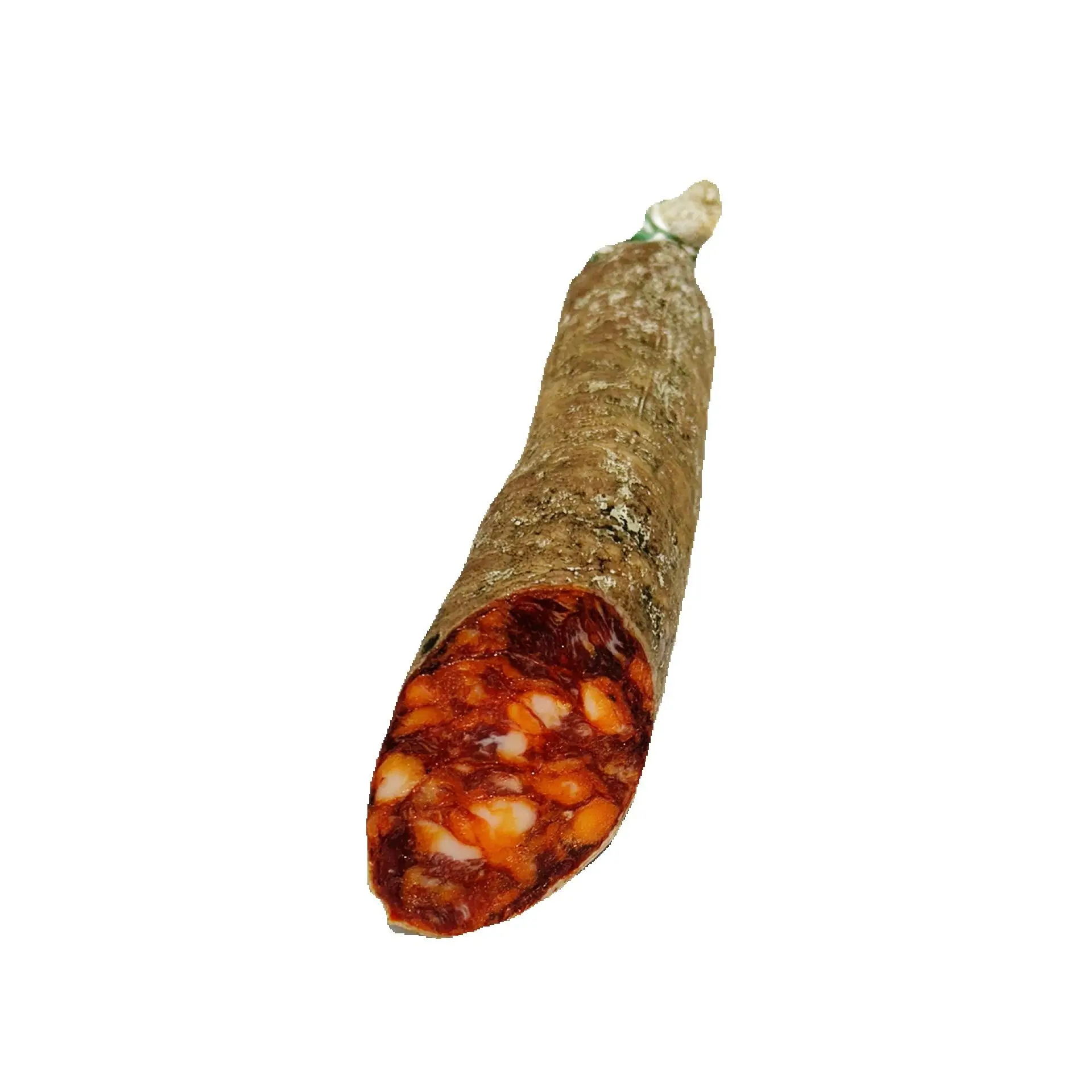 Auberico ACORN CHORIZO-half a piece 0.450Kg 0.550Kg-in 1 piece and vacuum-traditional elaboration-Iberian Faustino Gil-