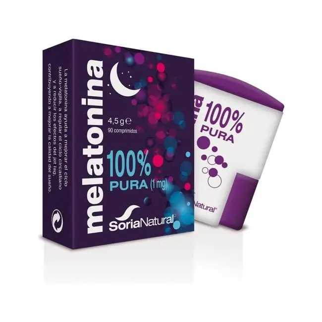 Soria Natural Melatonina 100% Pura 90 Comp