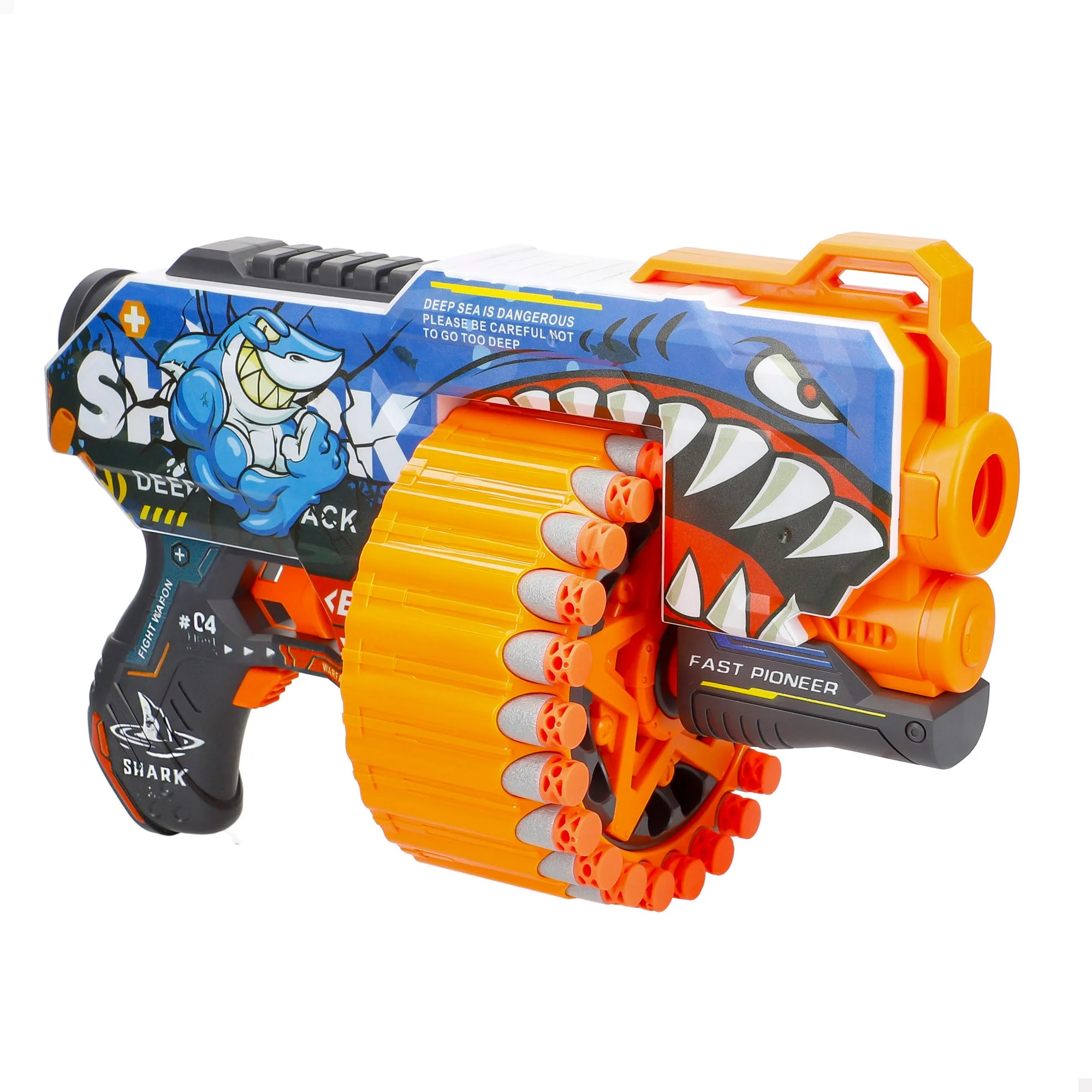 Colorbaby V-ZONE Pistola Dardos SKIN Electrica Con 24 DARDOS Para Niños +8 Años