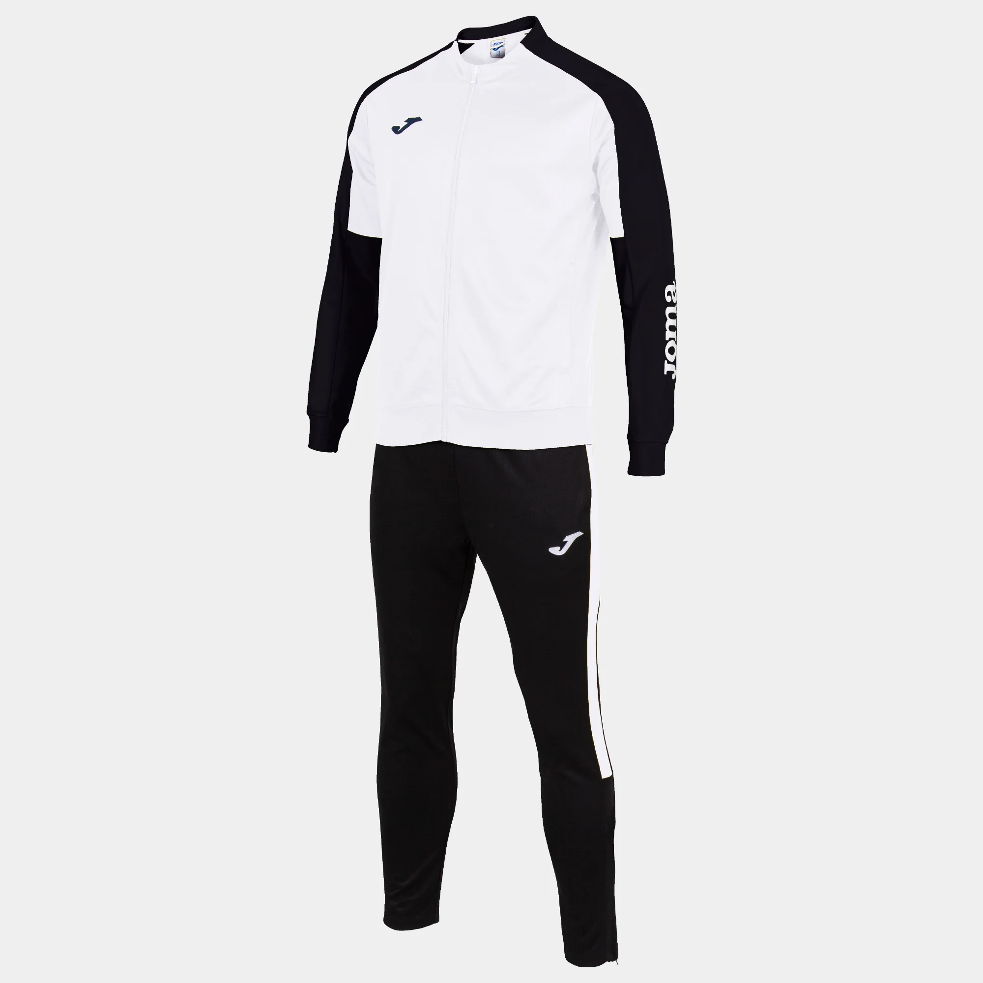 Men's Joma Eco Championship 102751 white black 201 resistant tracksuit