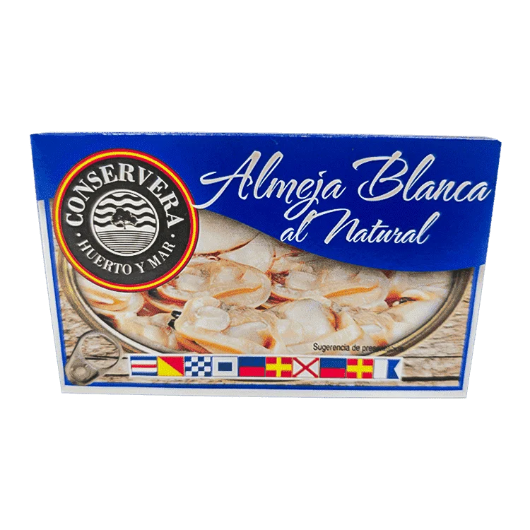 Almeja Blanca al Natural 111 gr 4 unidades