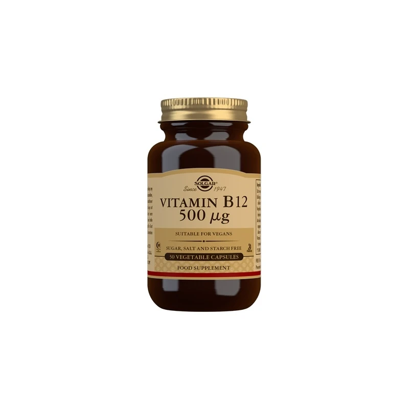 SOLGAR VITAMINA B12 500 UG 50 CAPSULAS