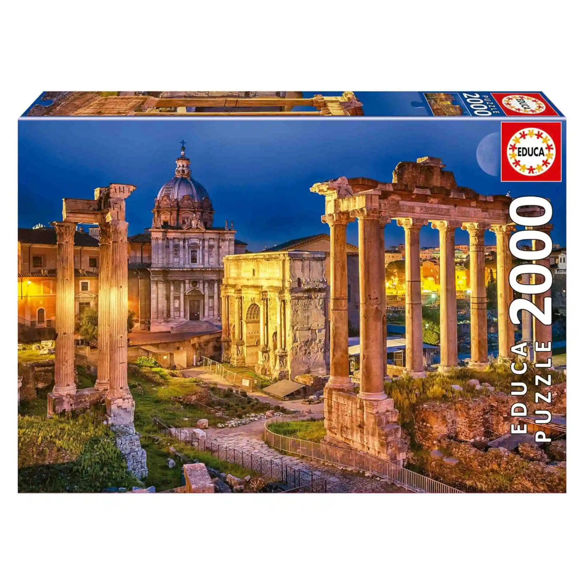 Educa Borrás Puzzle Foro Romano 2000 Piezas 19619 Educa Borrás