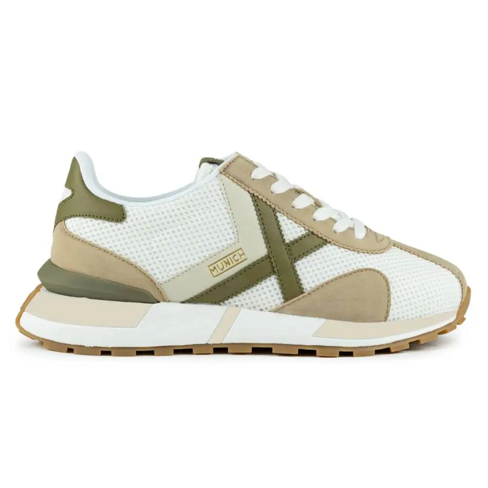 Zapatillas Munich Sapporo 8350187 para Hombre - Estilo Retro Casual en Cuero