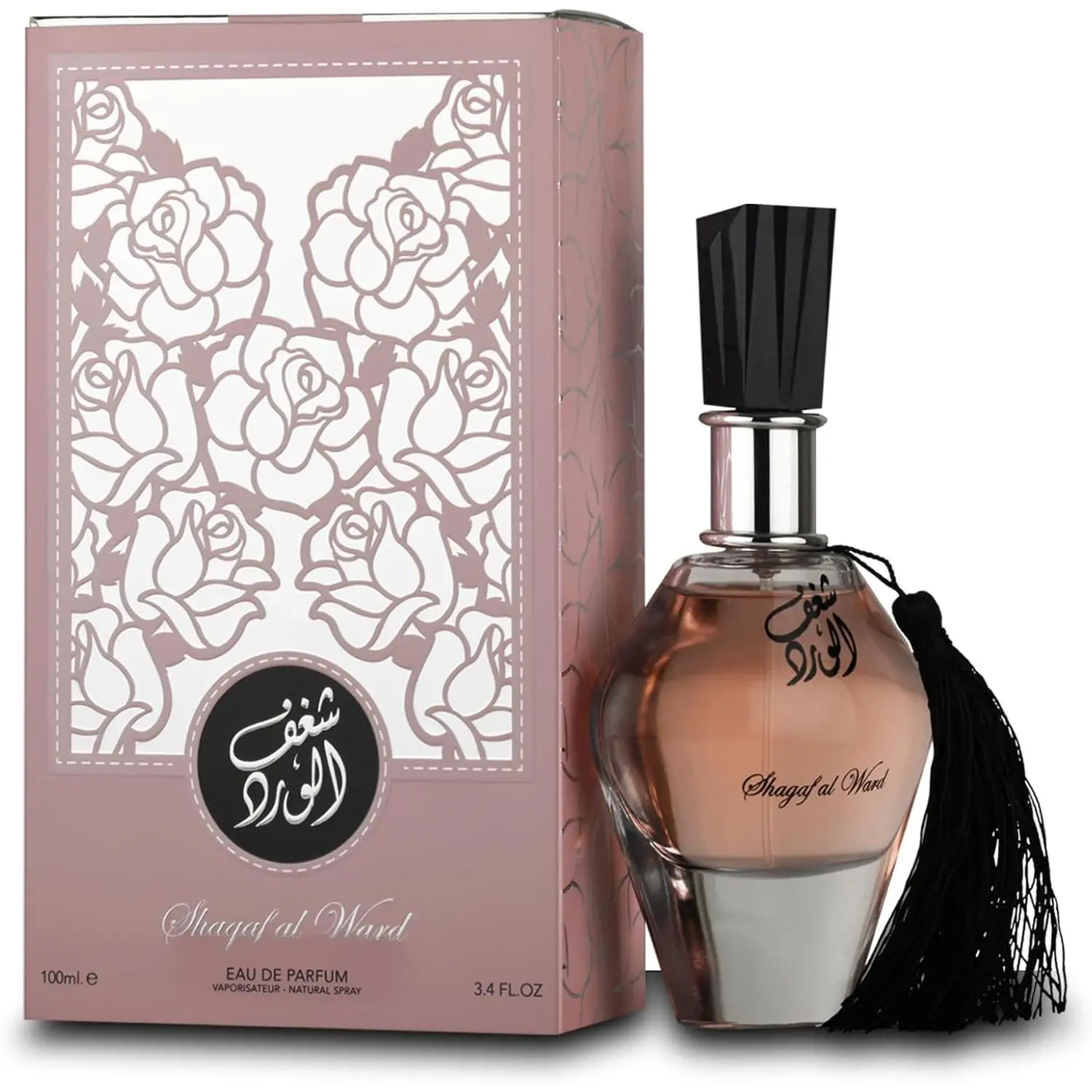 Al Wataniah Shagaf Al Ward agua de perfume para mujer 100 ml