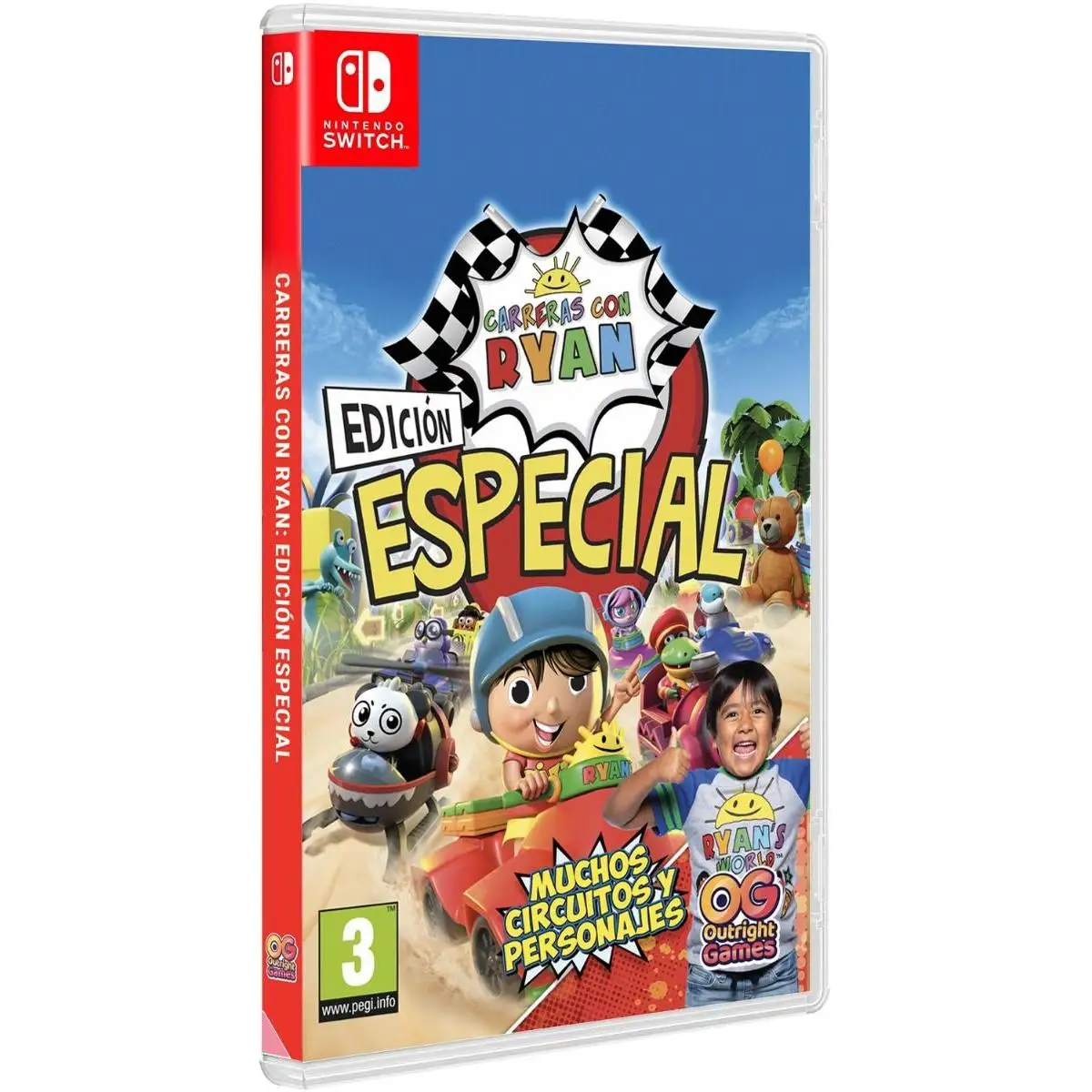 Carreras con Ryan Edición Especial - Nintendo Switch - Nuevo precintado - PAL España