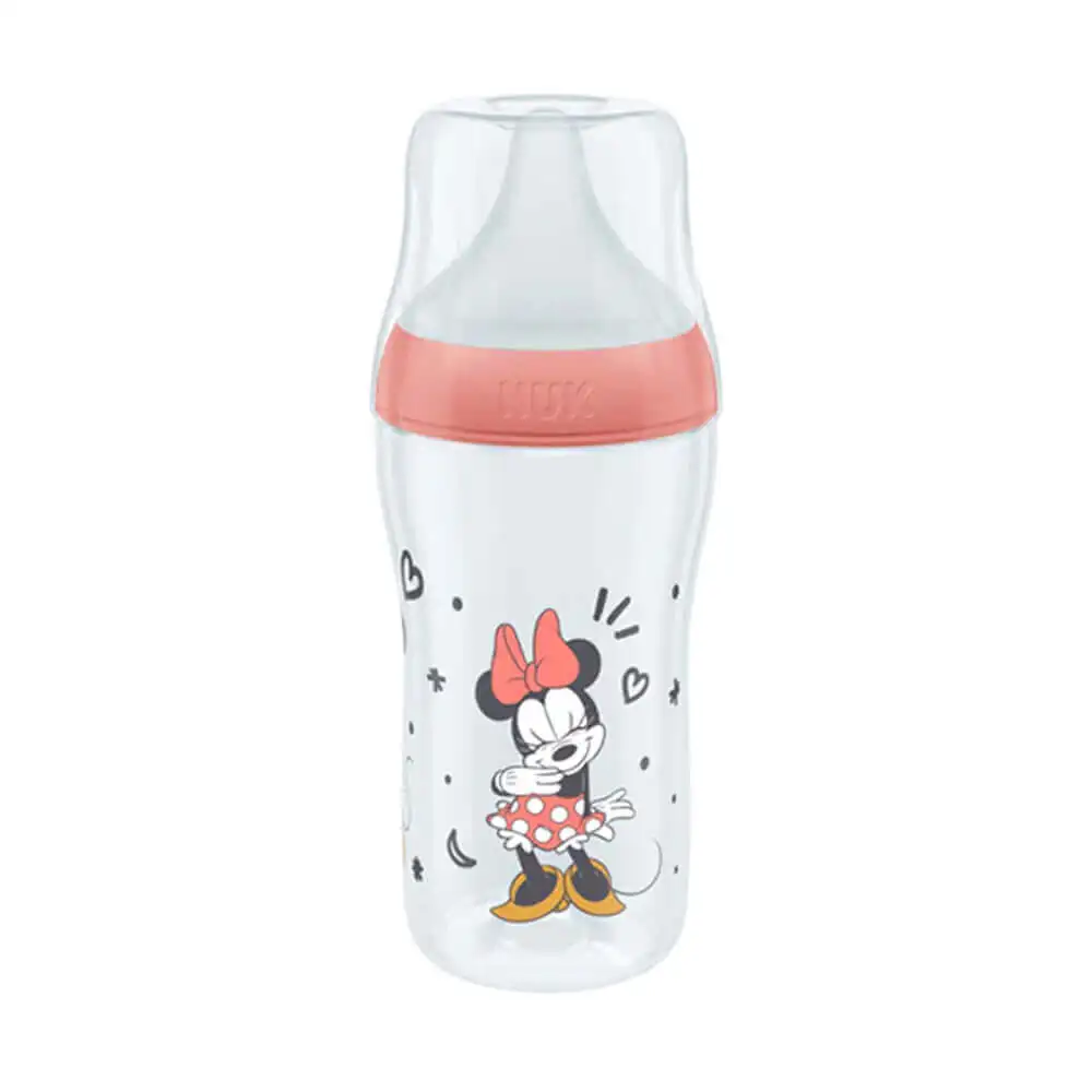 Nuk Biberón Pp Silicona Perfect Match Flujo M Mickey Rojo 260 ml