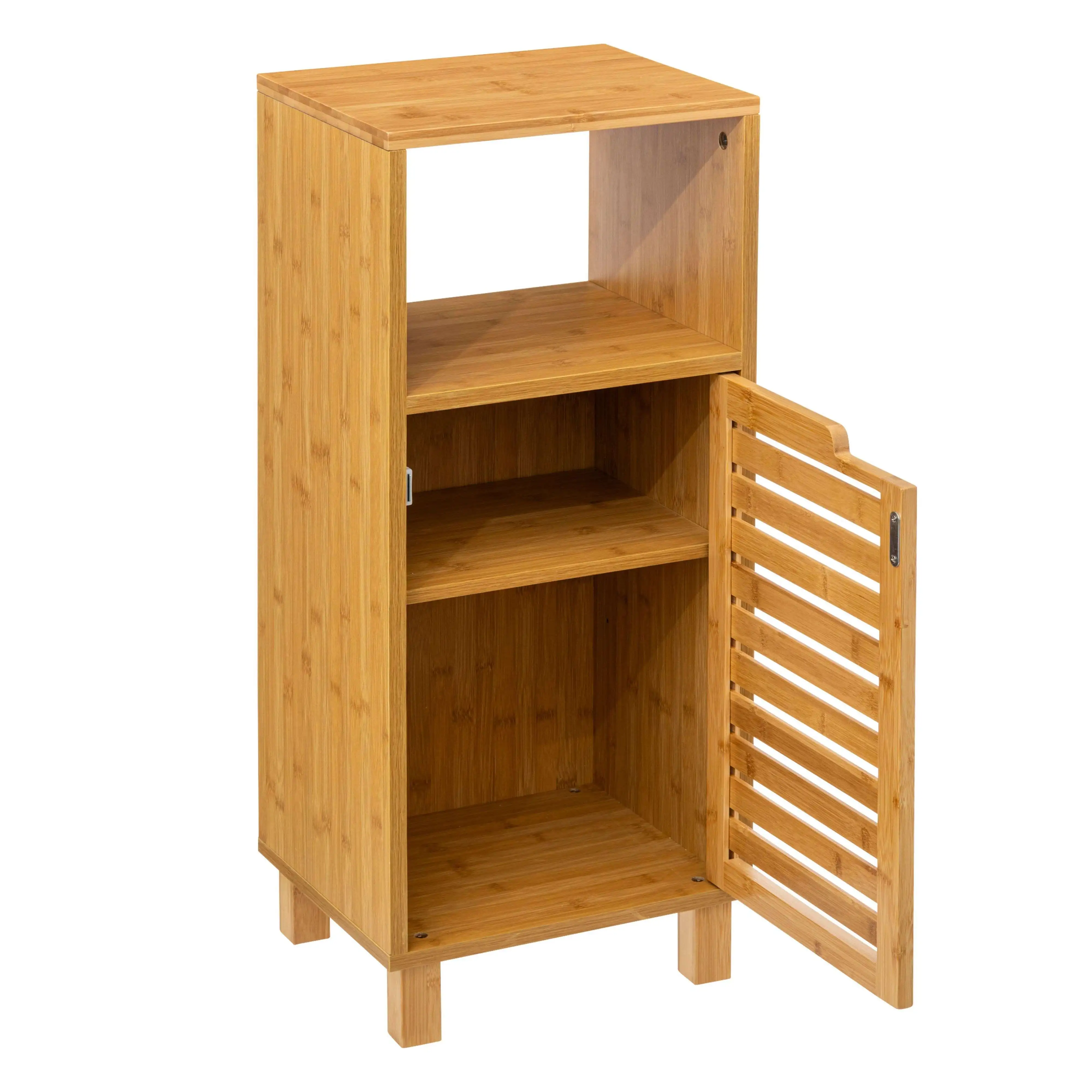 Armario Auxiliar Bajo 1 Puerta y Espacio Abierto Sicela 33x80x28cm