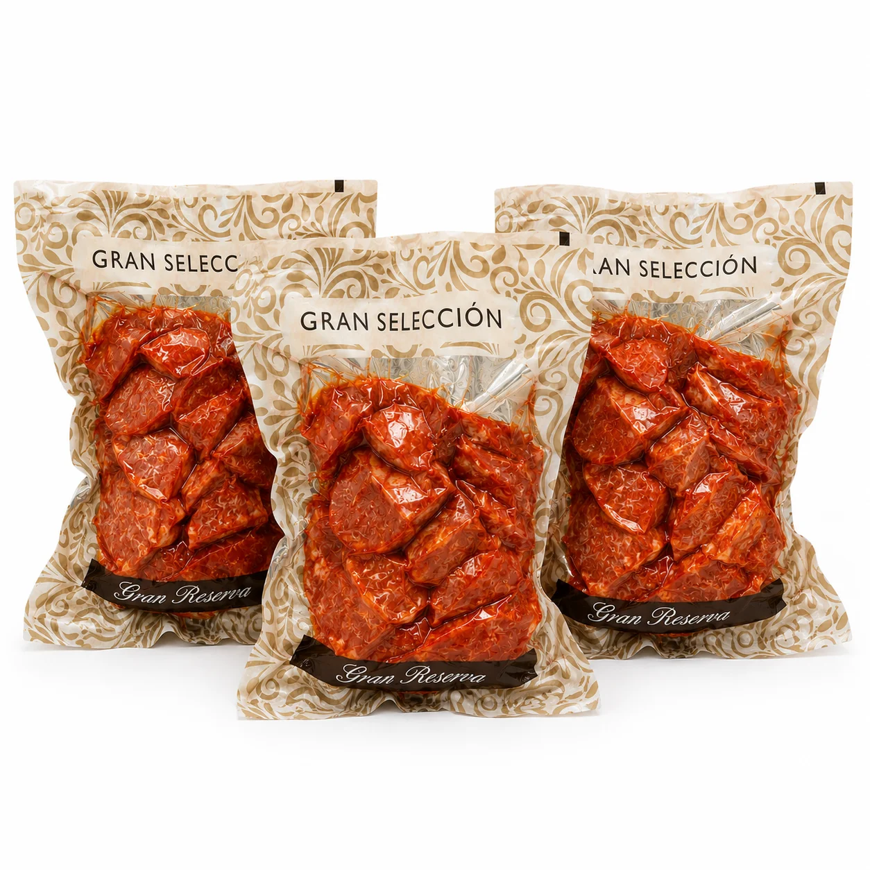 LOMO DUROC PREMIUM CORTE GRUESO - 3 KG - 6 BOLSAS DE 500G - CASA CURITA -  ELABORACION ARTESANAL
