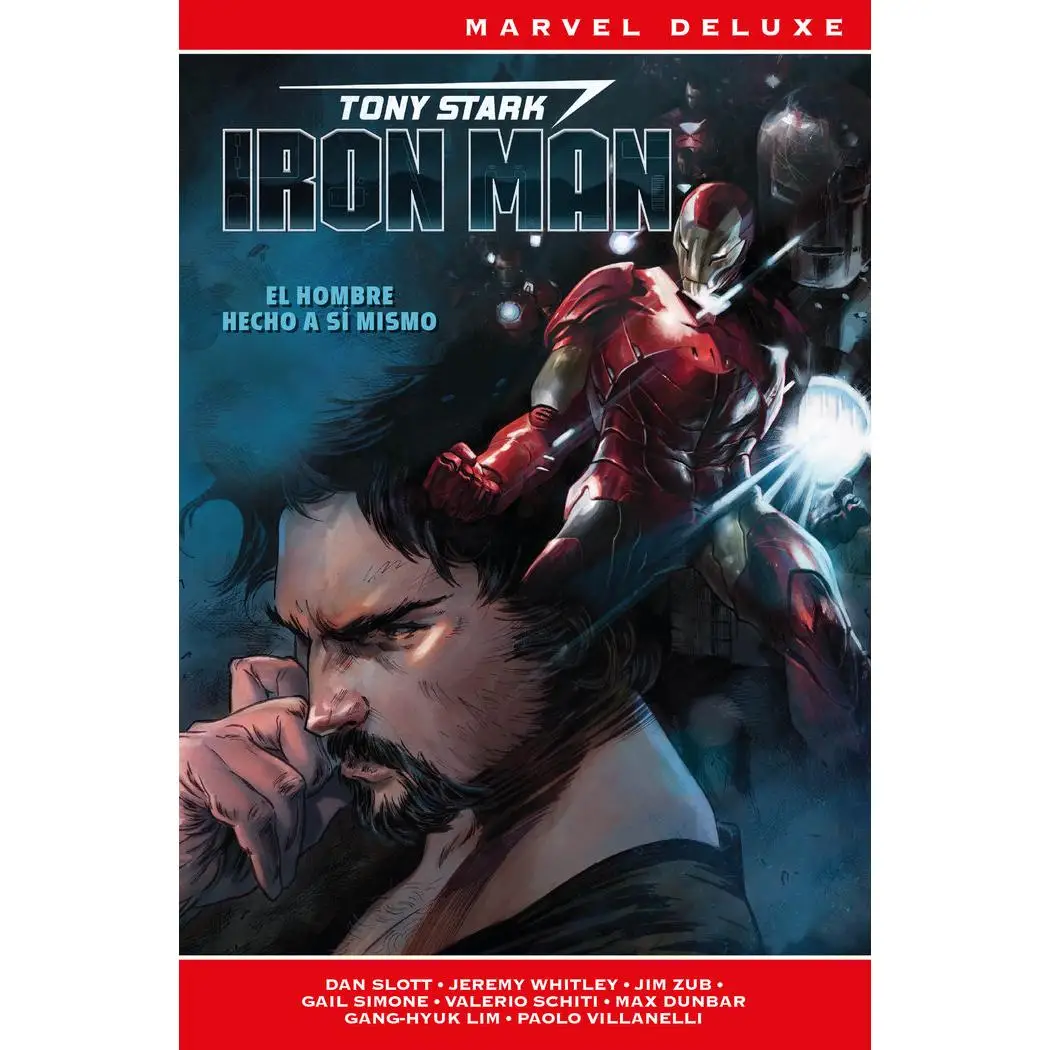 Hombre Libro Tony Stark Iron Man 1 El Hecho A Si Mismo Editorial Panini Comics