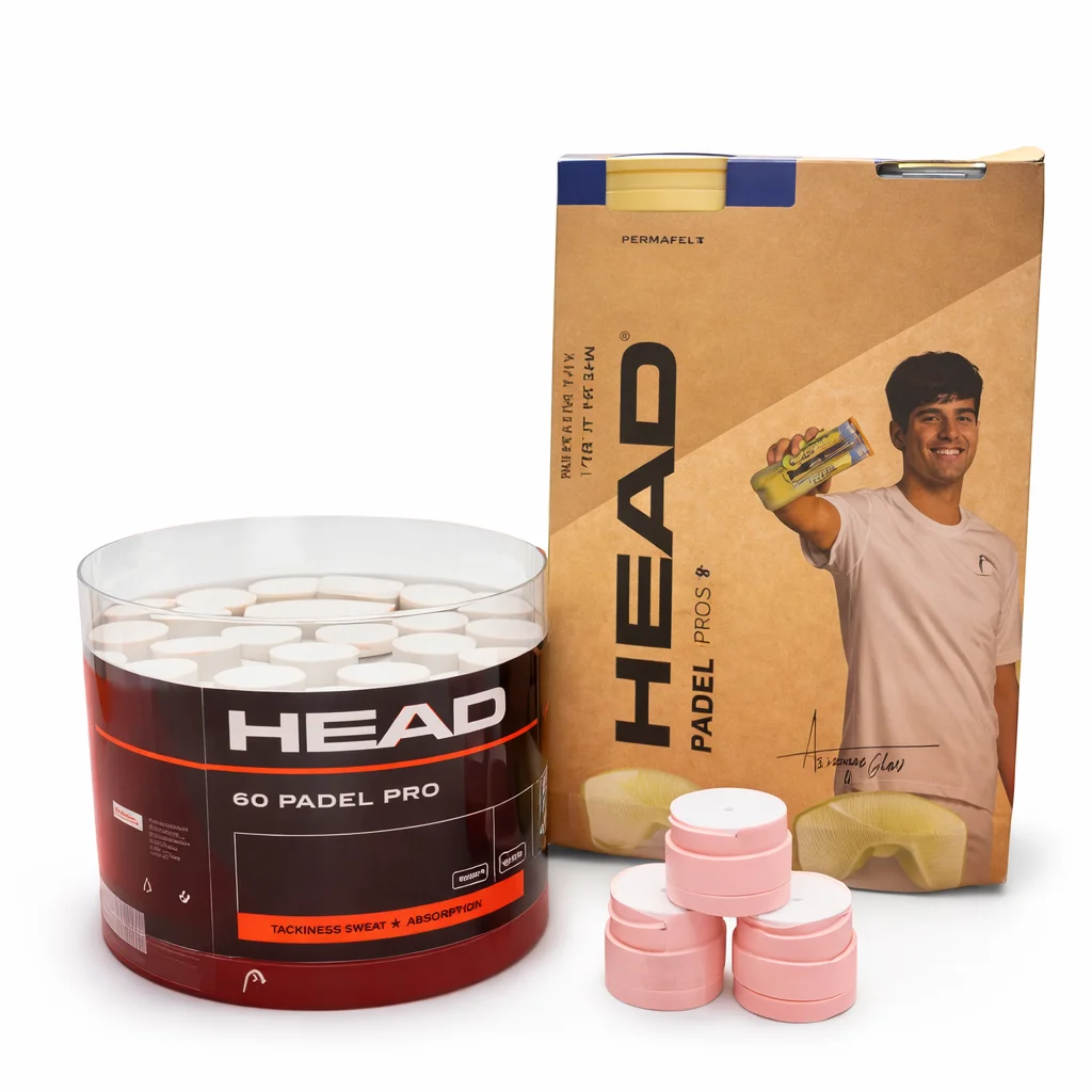 Pack Pádel Head || Bolas Head Pro S+ + Overgrips – Listo para Jugar – Diferentes Packs para Cada Partido y Necesidades