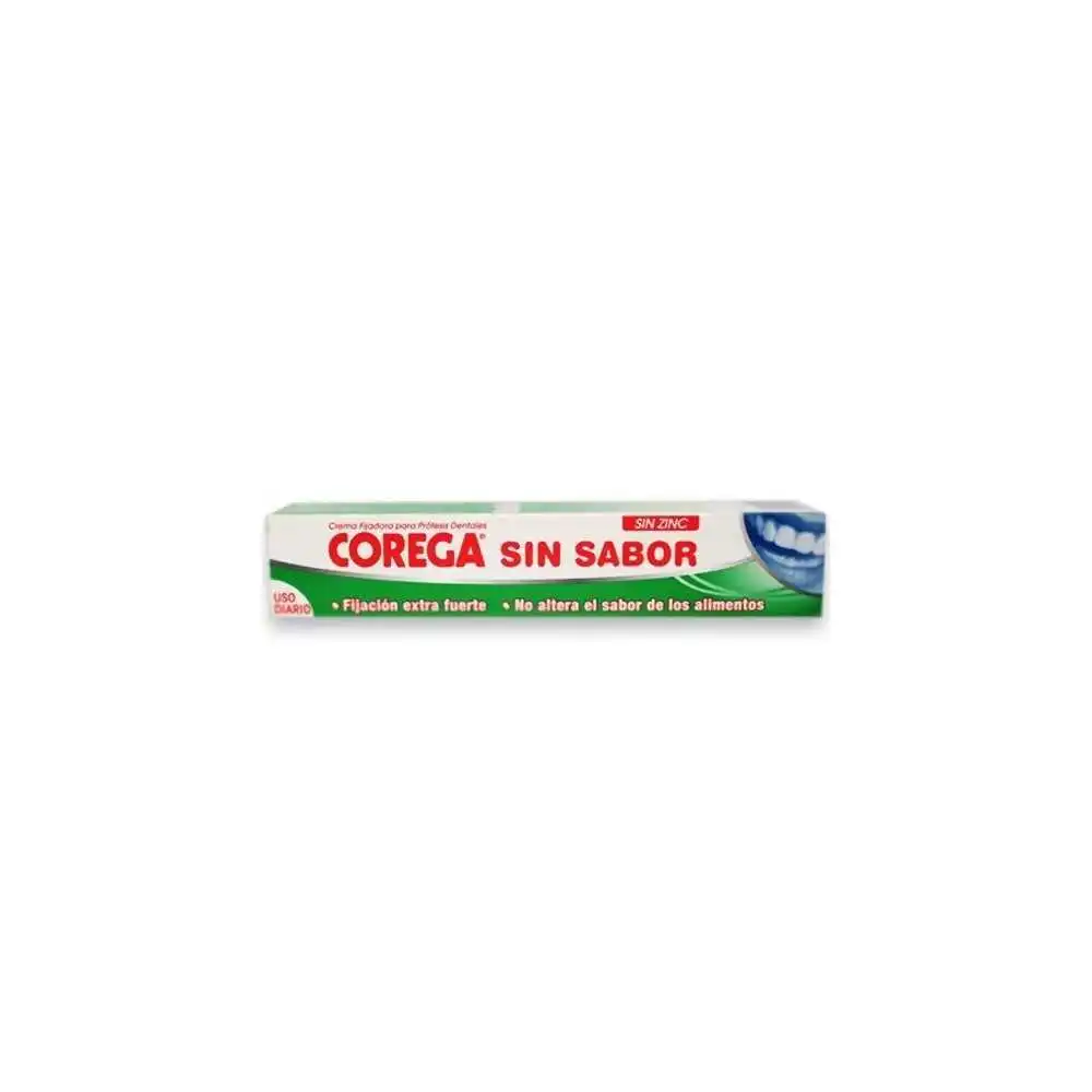 Corega Corega Sin Sabor Crema Fijación Extra Fuerte