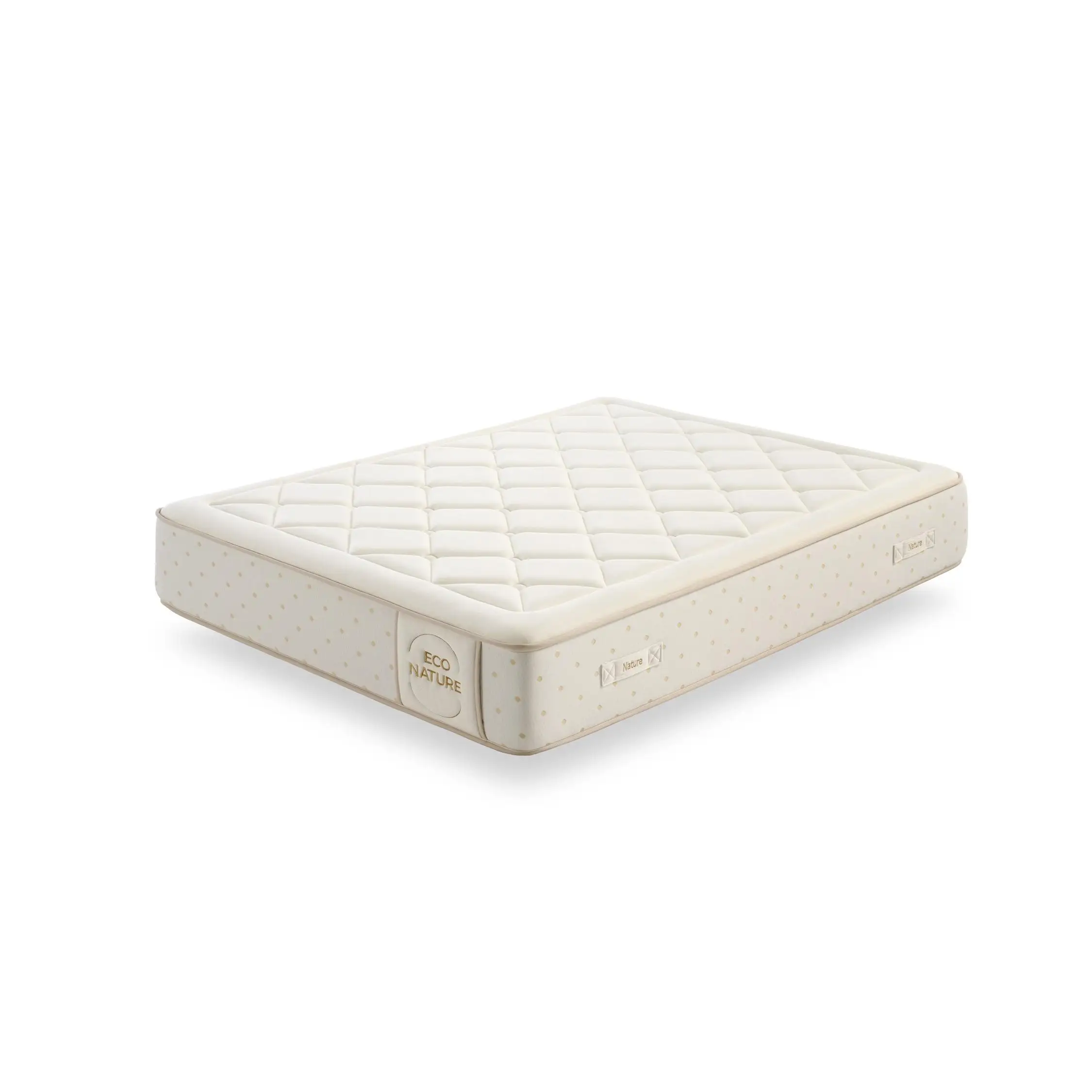 Colchón Muelles Ensacados Eco Nature Spring, 30cm - Ergonómico - Independecia de lechos - Transpirable - Moonia