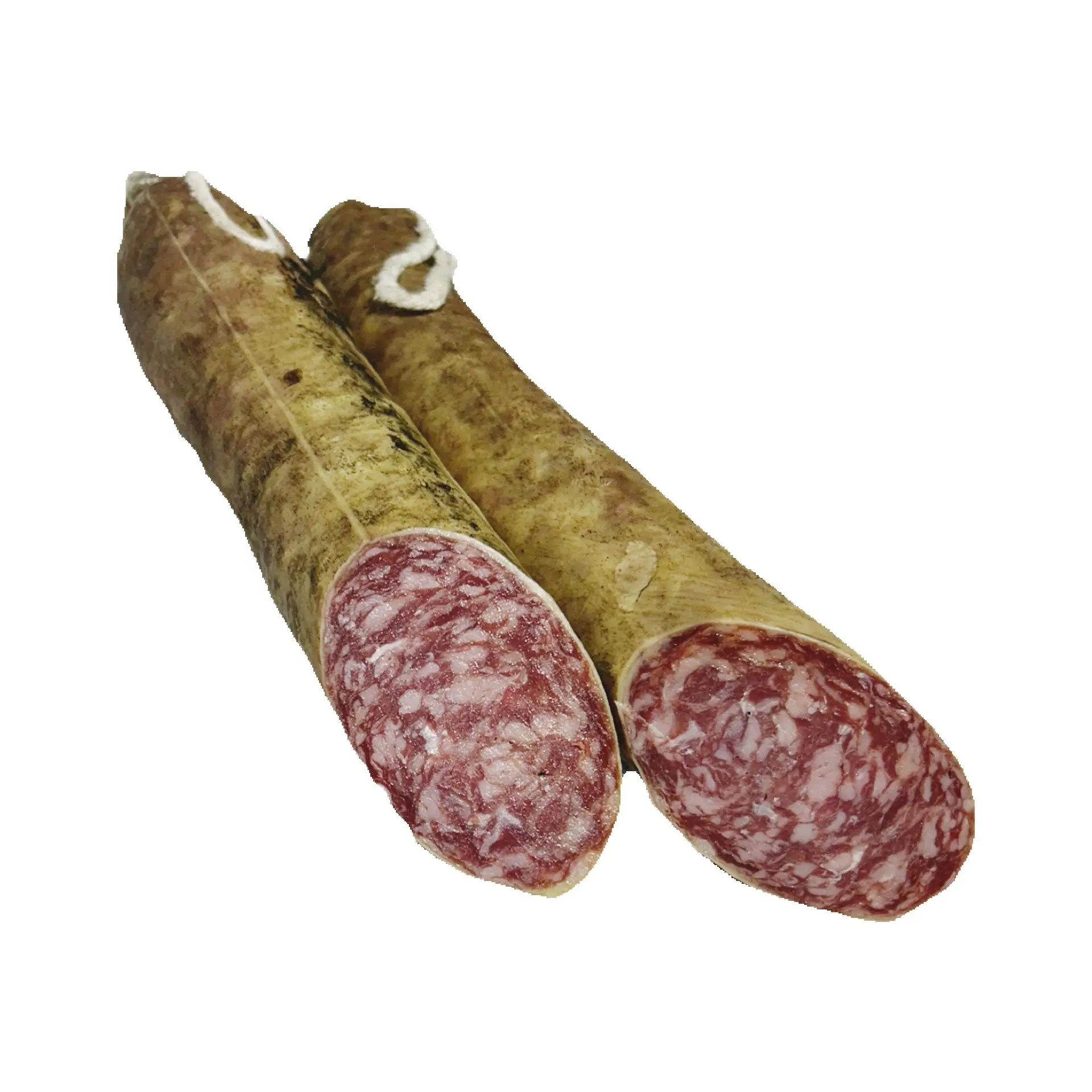 SALCHICHON IBERICO BELLOTA - Pieza 1.2Kg - En 2 trozos y vacío - Elaboración tradicional - Ibéricos Faustino Gil -