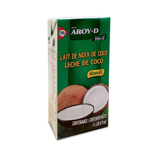 Aroy-D Leche de Coco Salada Brick 1Litro