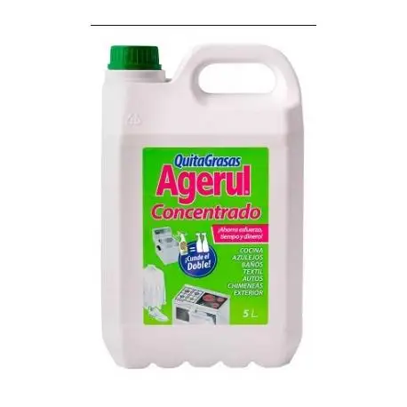 Agerul Quitagrasas Concentrado 5 L Limpiadores Multiusos