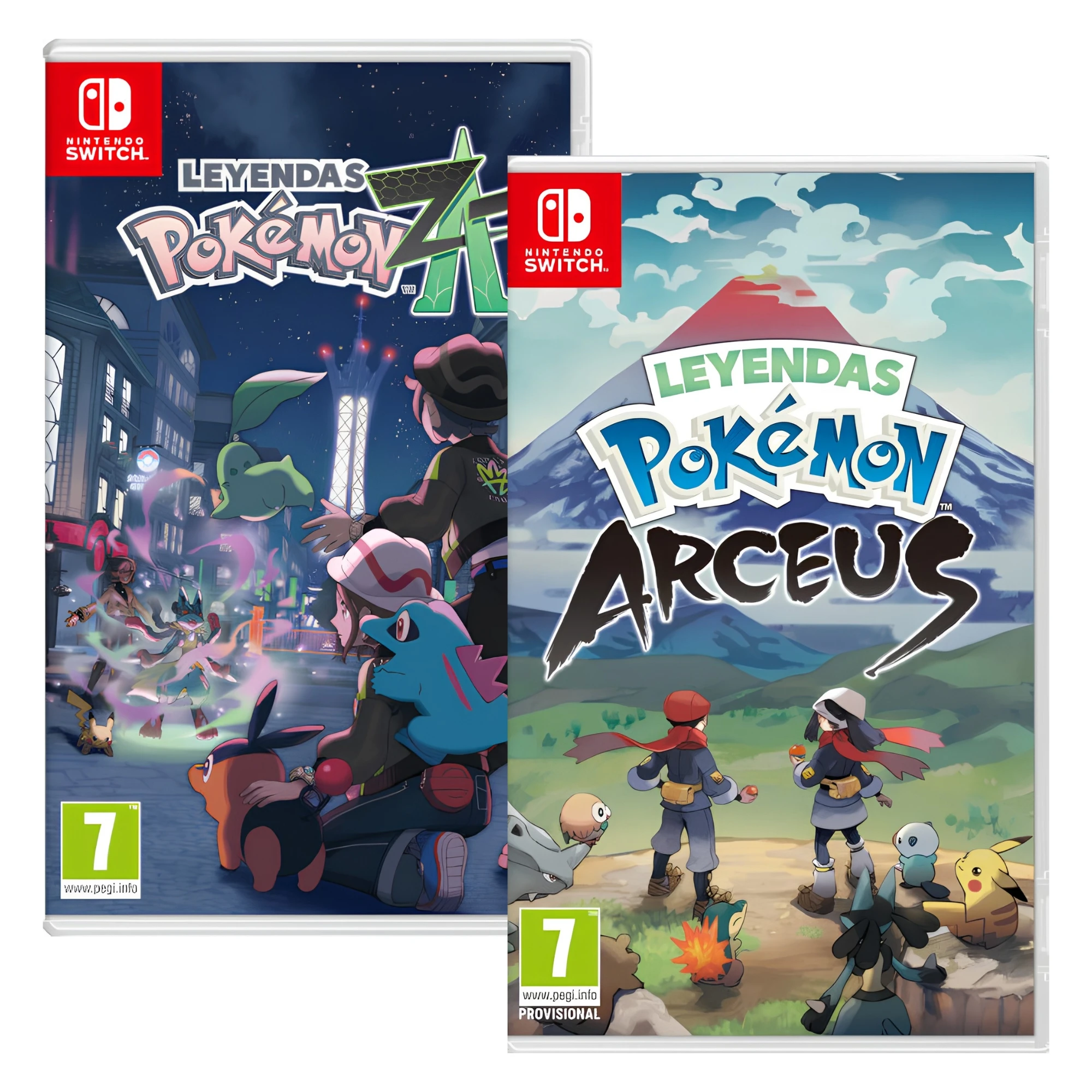 Pack Leyendas Pokemon Arceus + Pokemon Leyendas Z-A - Switch - Nuevo Precintado - PAL España