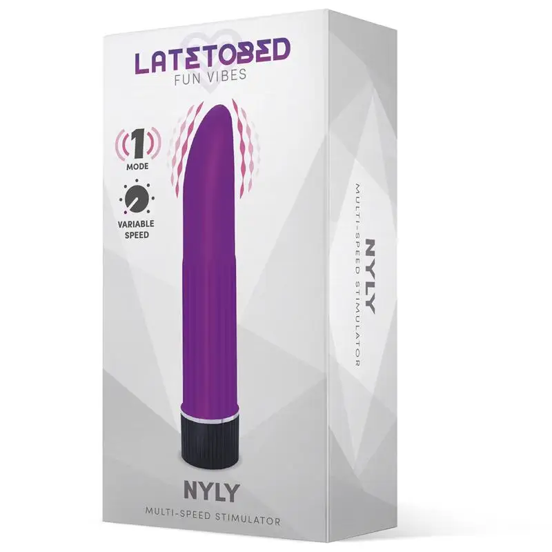 LATETOBED Nily stimulator vibrator MULTI-speed purple DILDO sex toys DILDO DILDO DILDO