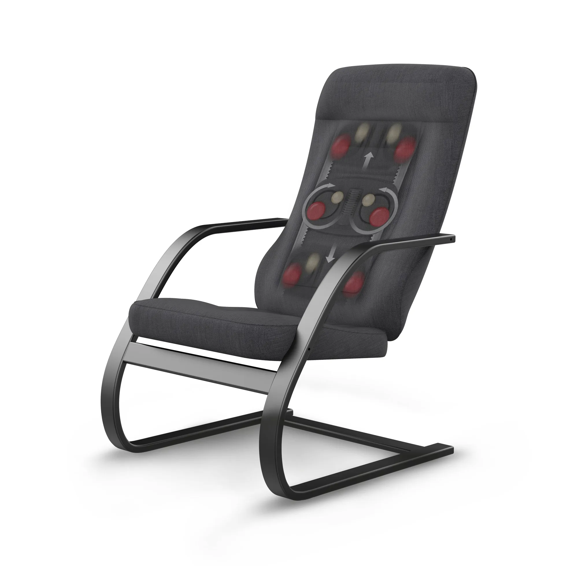 Medisana rc 450 | 2-in-1 relax and massage chair with shiatsu, localized massage, heat and remote control