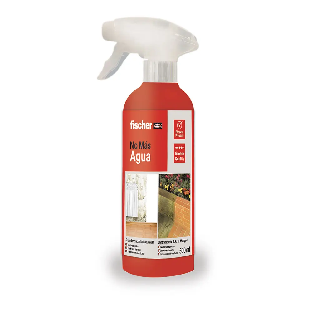 Mildew cleaner and VERDIN 500ml FISCHER 564124