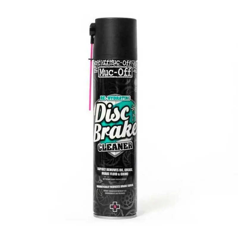 MUC-OFF | Limpiador De Discos De Freno 400ml - Nuestro limpiador de frenos de disco puede mejorar el rendimiento de frenado al eliminar rápidamente el polvo y el aceite de los frenos, así como la