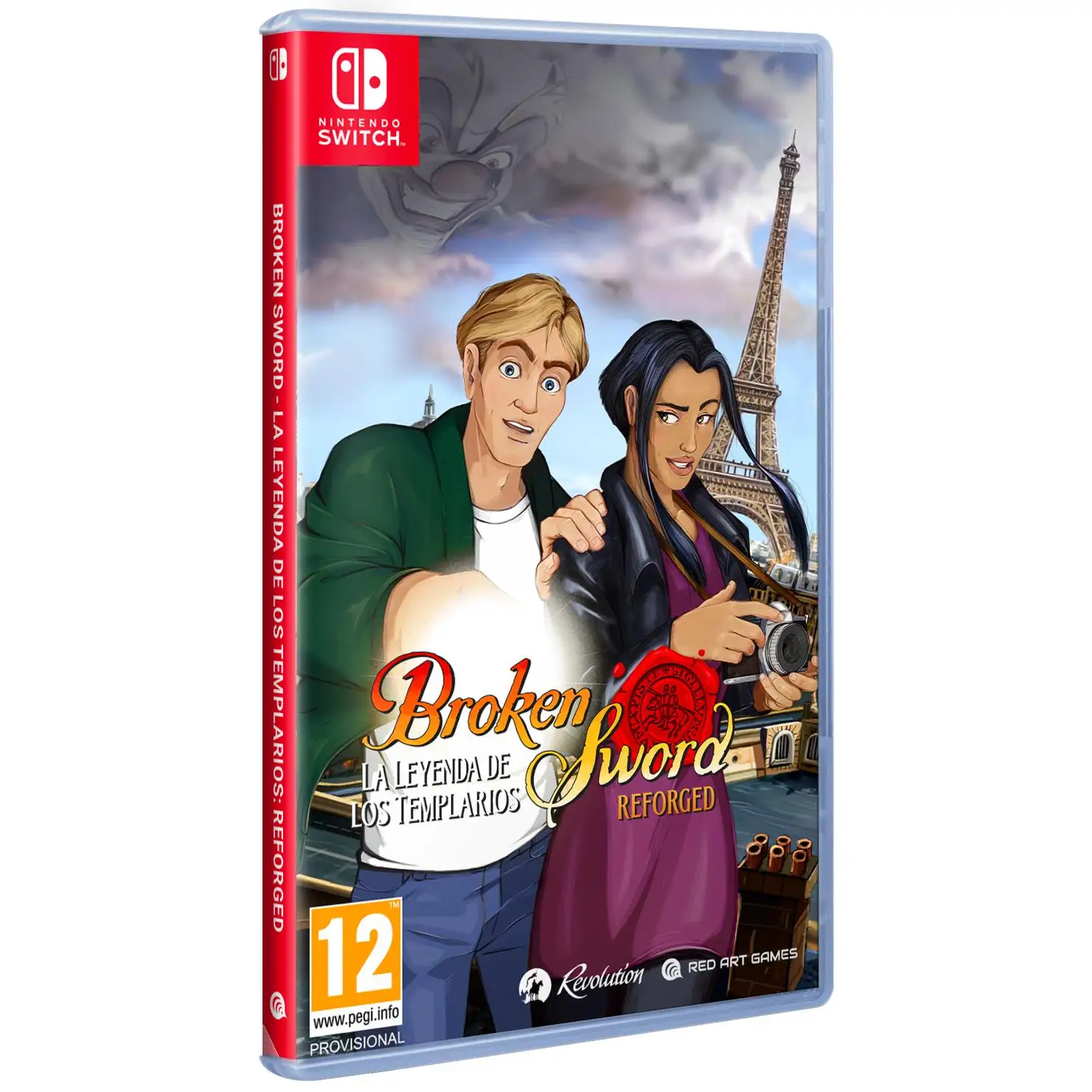 Broken Sword Shadow of the Templars Reforged - Switch - Nuevo Precintado - PAL España - Meridiem