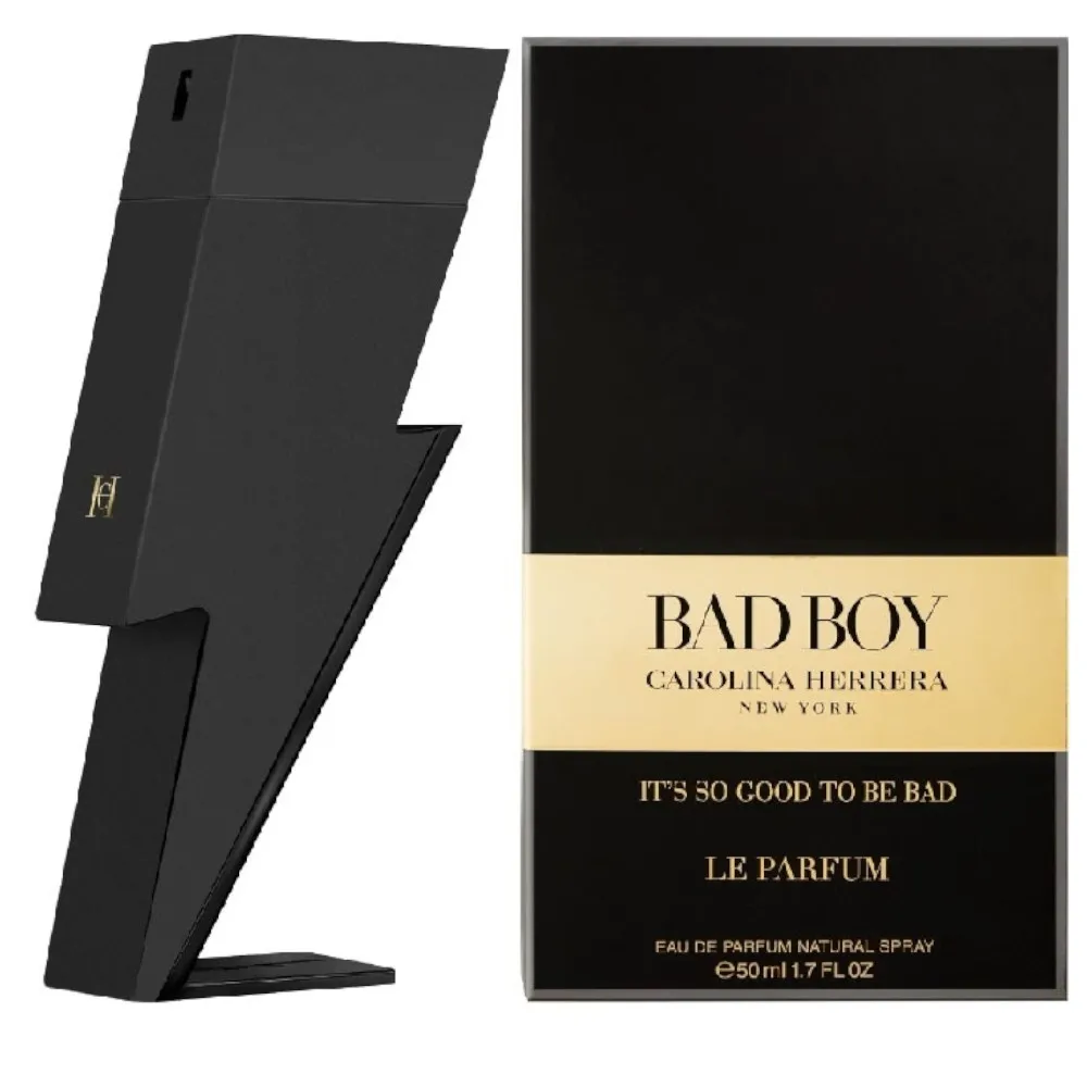 CAROLINA HERRERA 5BAD BOY EAU DE PARFUM 50ML VAPORIZADOR-Perfume para hombre, fragancia. Producto