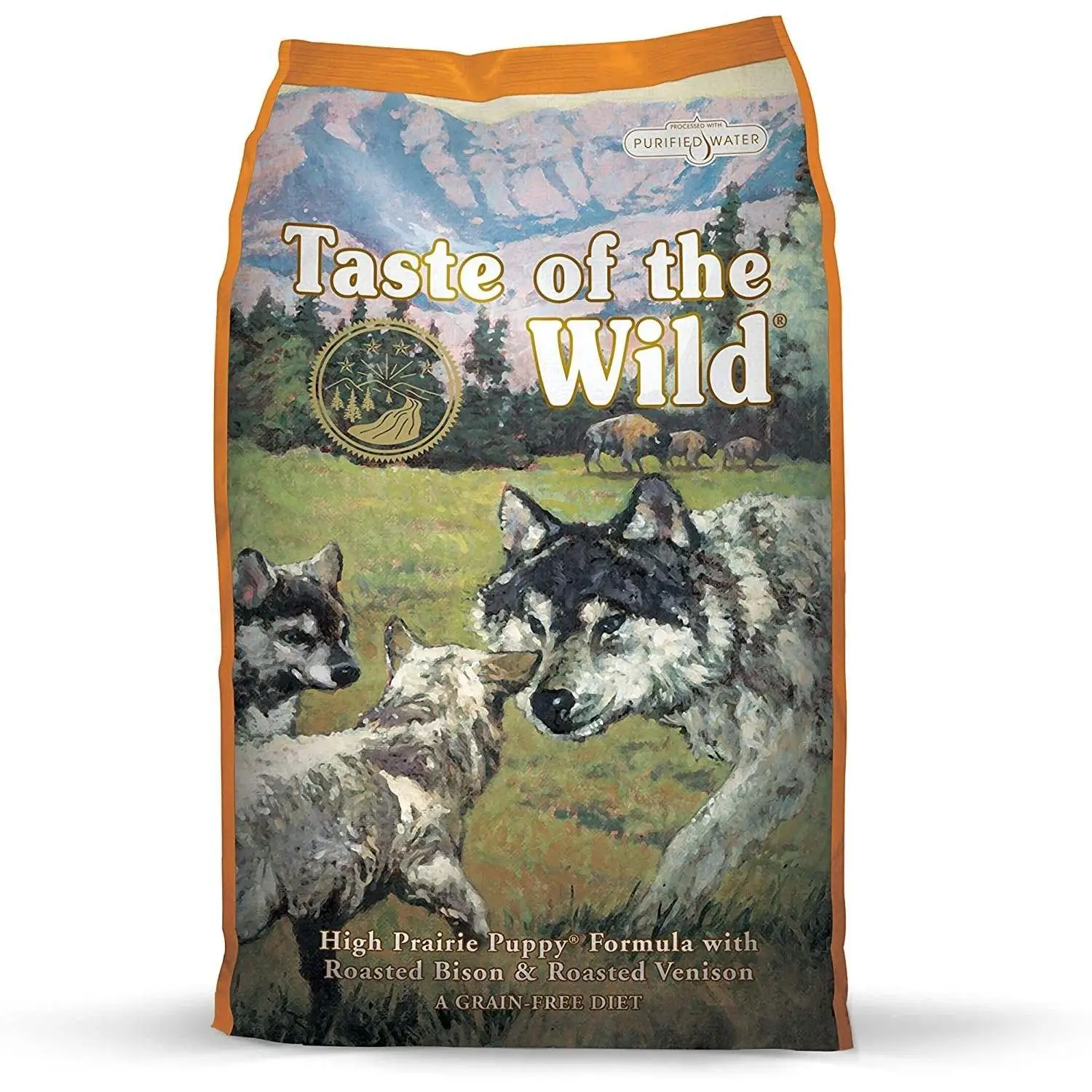 Pienso Taste Of The Wild Puppy High Prairie para Cachorros Sin Cereales con Carne de Venado Asado y Bisonte