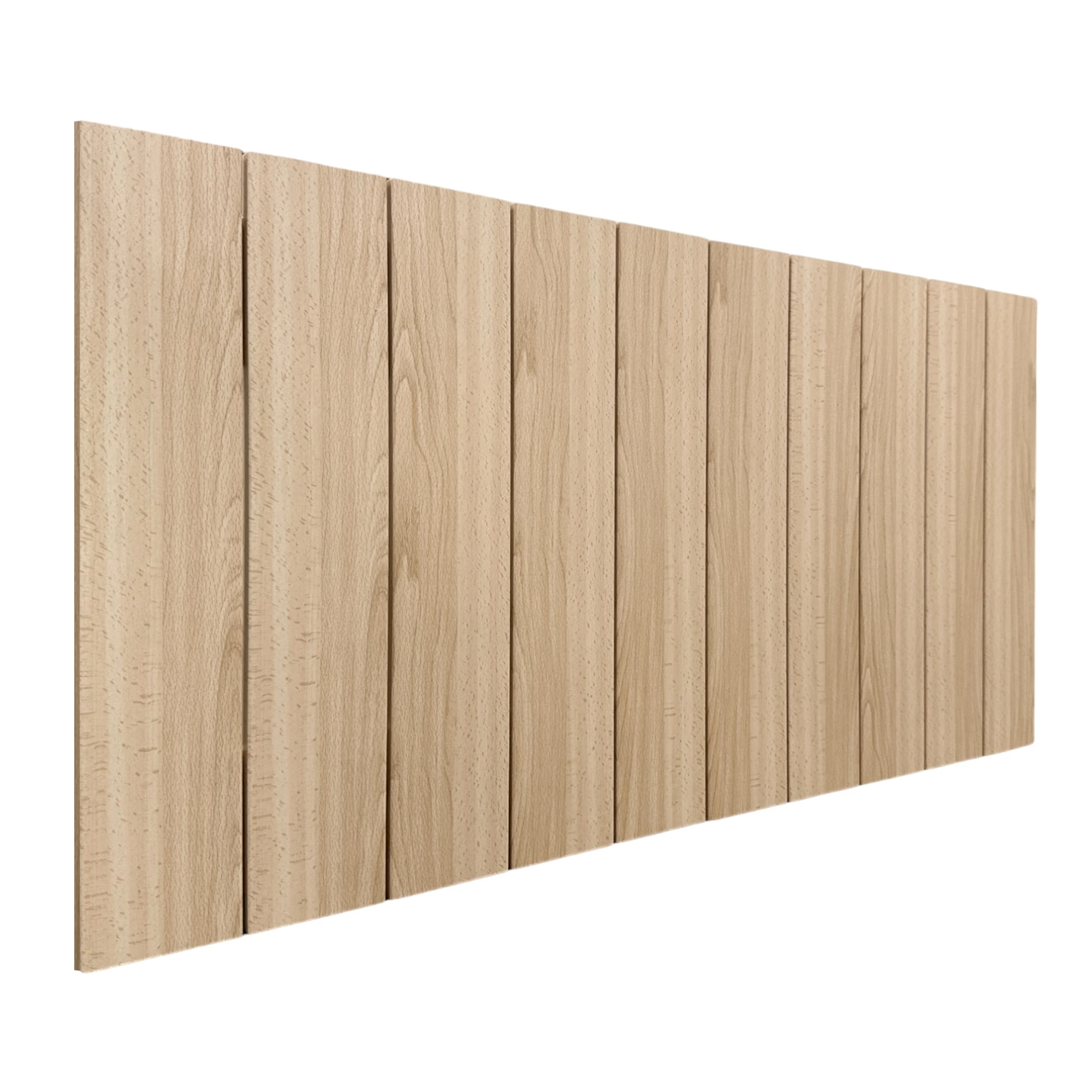 DHOME Cabecero de Madera reciclada DM Estilo Palet Vertical