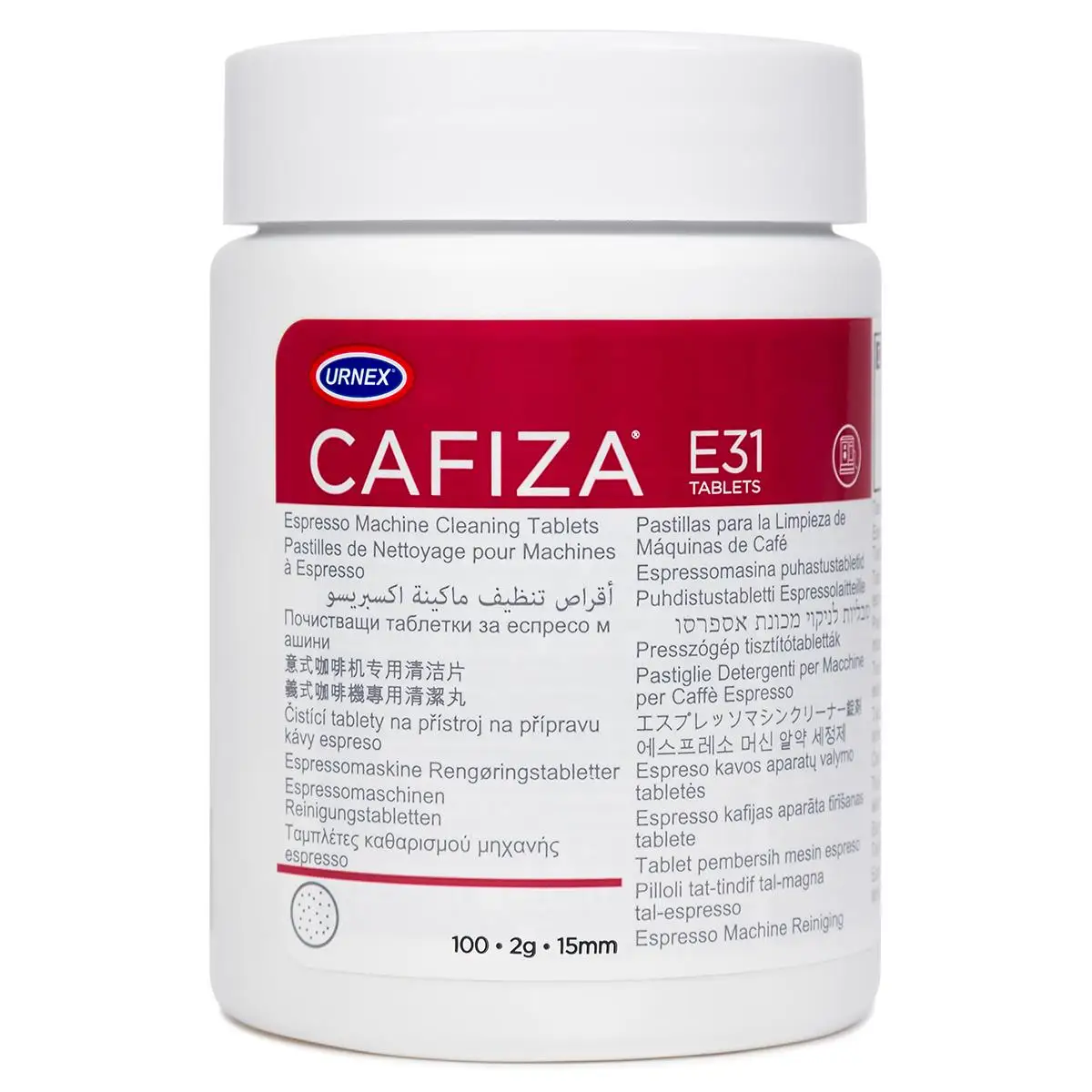 Urnex cafiza e31 cleaning tablet
