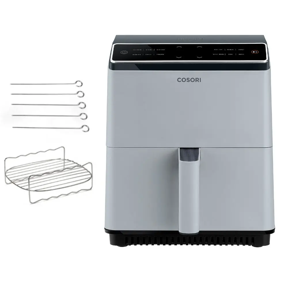 Freidora de aire Cosori Dual Blaze Chef Edition con capacidad de 6,4 L y una doble resistencia para un cocinado uniforme