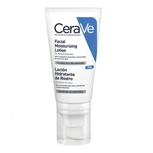 Cerave Loción Hidratante Rostro Piel Normal 52 ml