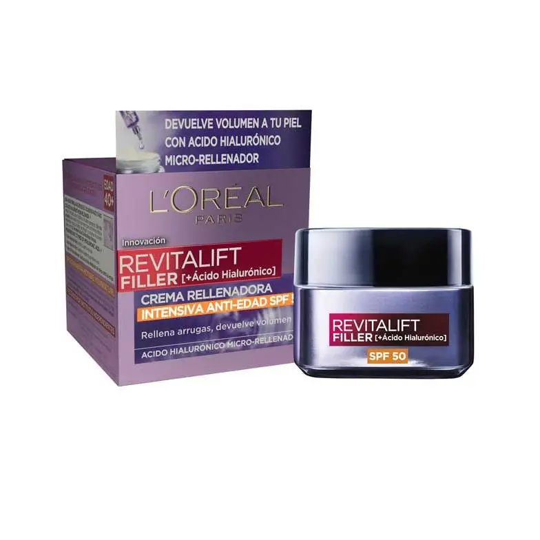 L´OREAL Loreal Paris Crema Rellenadora Intensiva Revitalift Filler SPF50