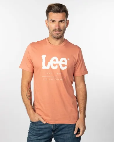 T-shirt Lee Logo-man-100% cotton BCI