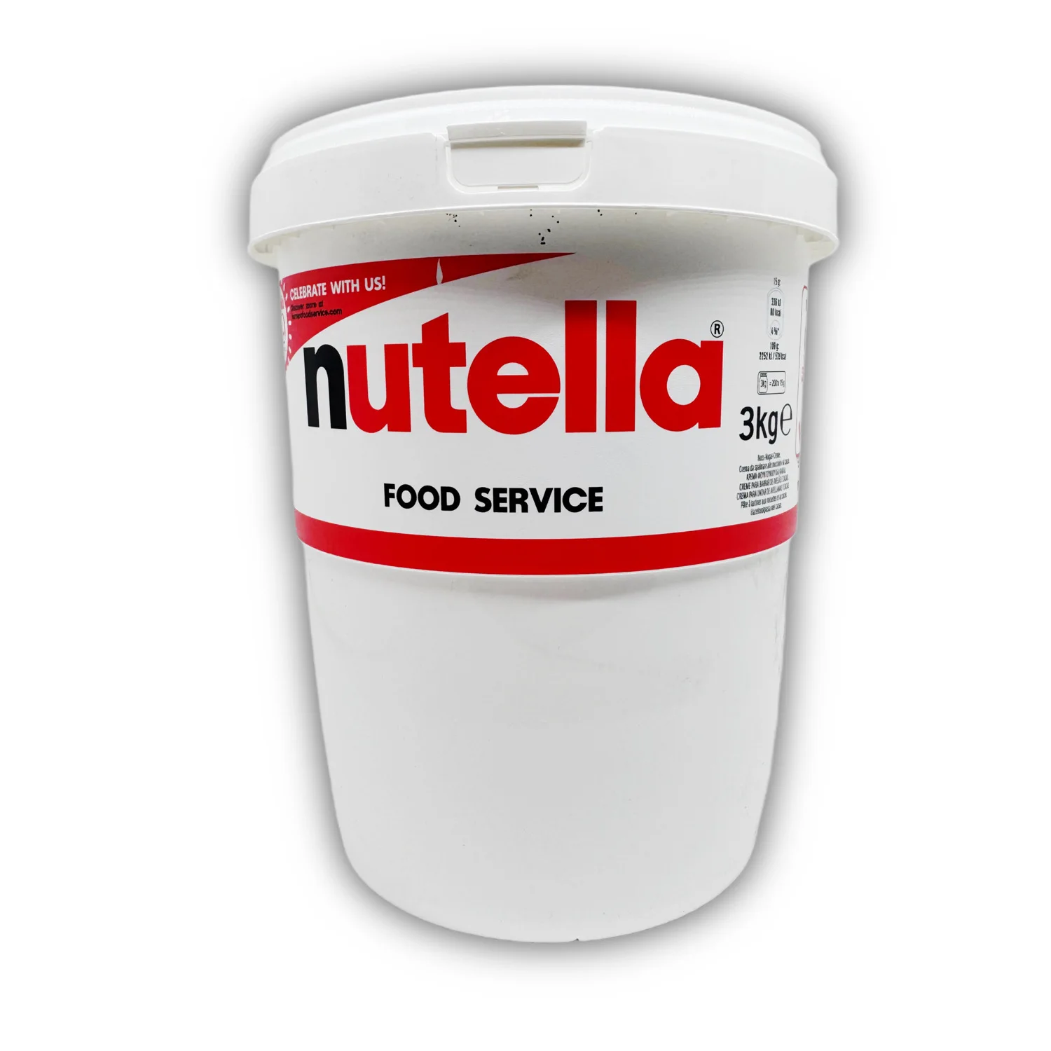 Nutella large format jar 3 kilos