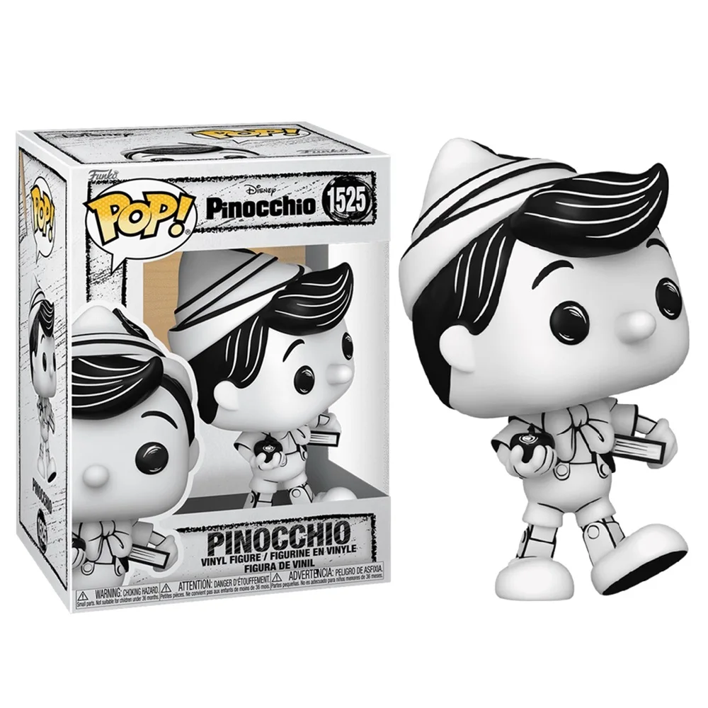 FUNKO POP! PINOCHO – PINOCHO (BOCETO), 80941, Nº1525, TIENDA CON LICENCIA OFICIAL