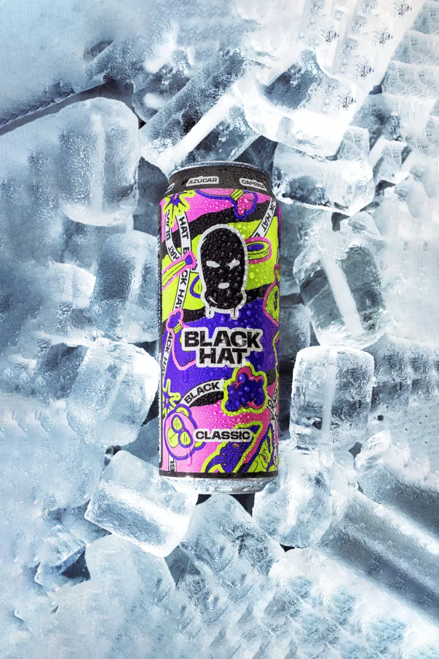 Pack mix 10 cans black hat energy drinks mixed box 4 flavors #2