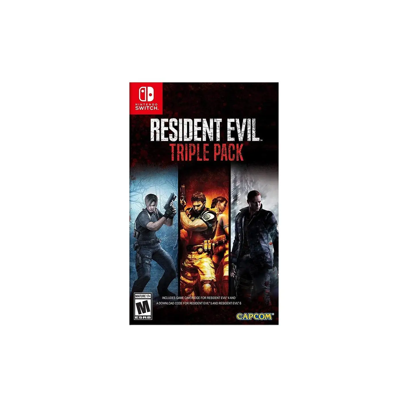 Resident Evil Triple Pack (Importación USA) - Nintendo Switch - Nuevo precintado