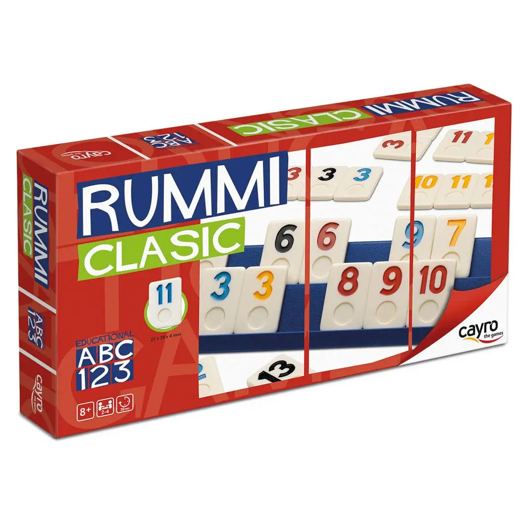 Juego Clásico de Rummy para 4 Jugadores - Rummi Classic