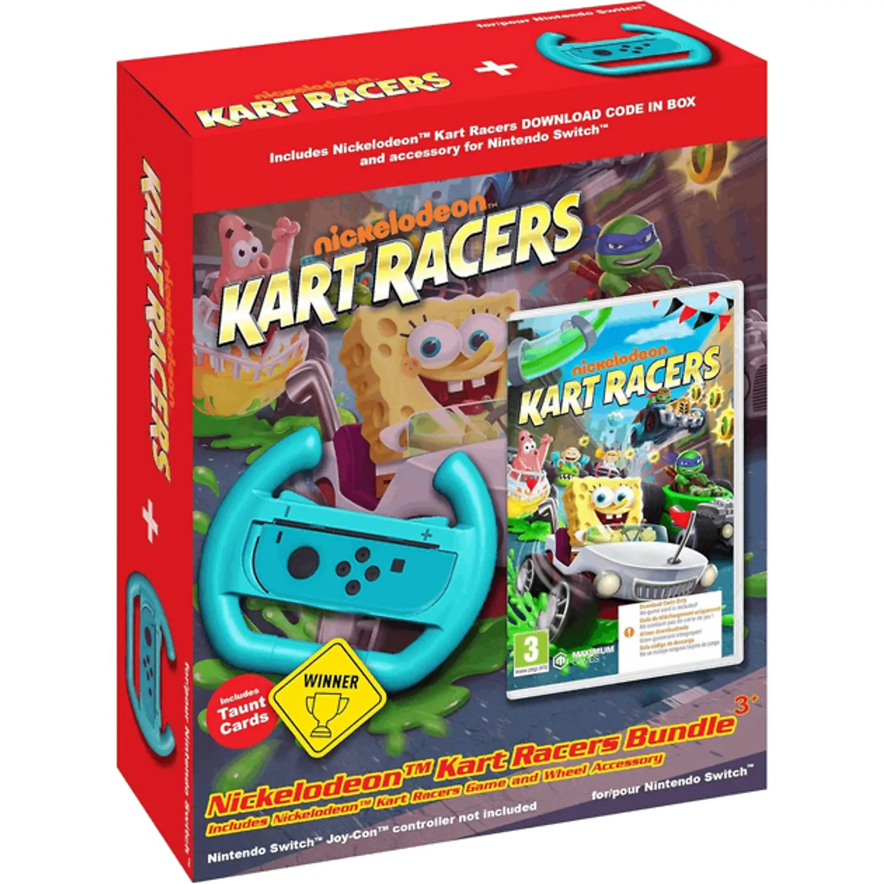 Nickelodeon Kart Racers Bundle - Juego Importación