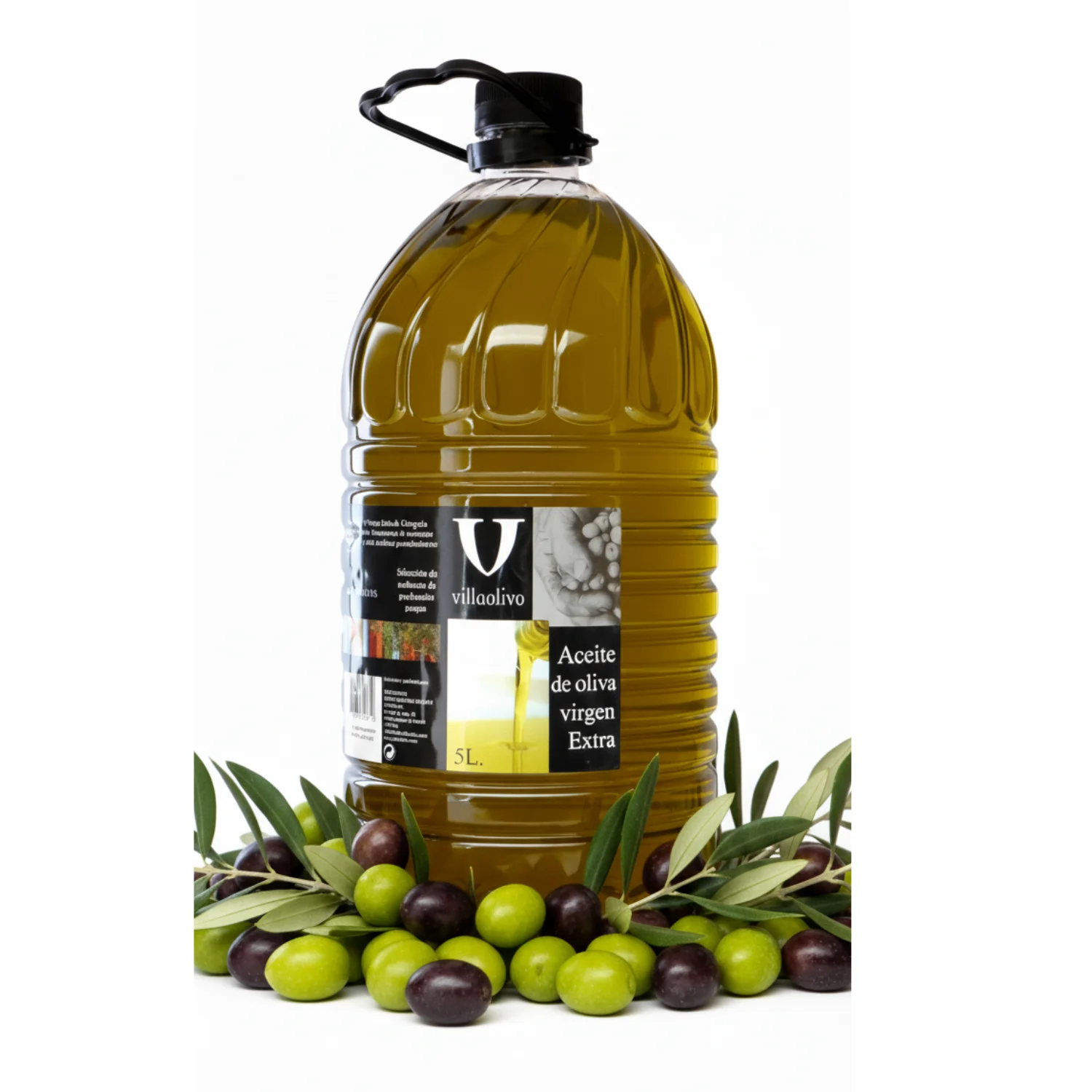 Aceite de Oliva Virgen Extra Filtrado Villaolivo 5L Coupage Arbequina y Picual Cosecha 2025-2026